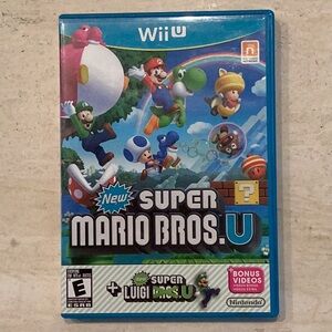 New Super Mario Bros U With New Super Luigi U Nintendo Wii U Game